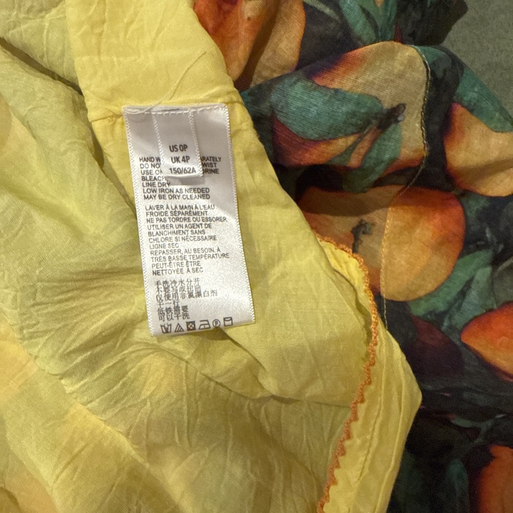 Maeve by Anthropologie Summer Orchard Long Skirt Size 0 Petite 0P - Picture 8 of 9